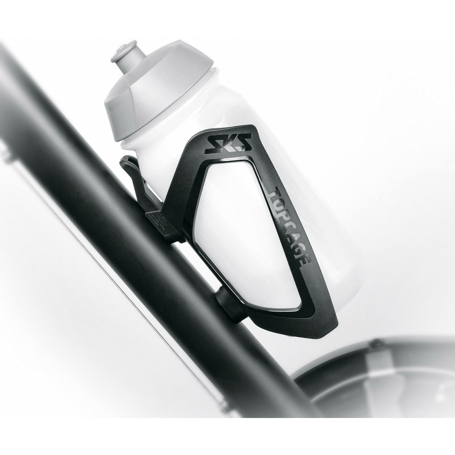 Sks bidonhouder topcage kunststof zwart