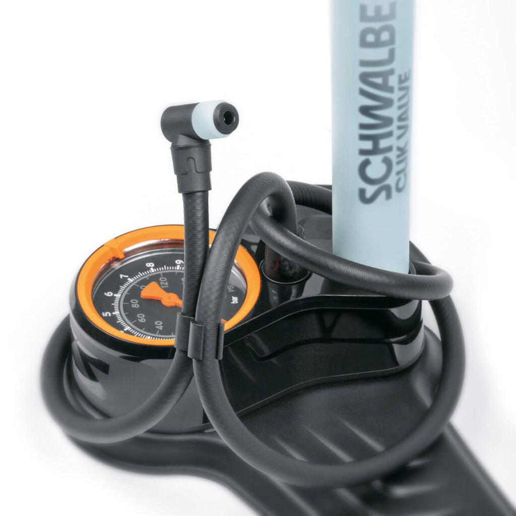 Sks vloerpomp air-x-plorer klikventiel 10bar met conv.set