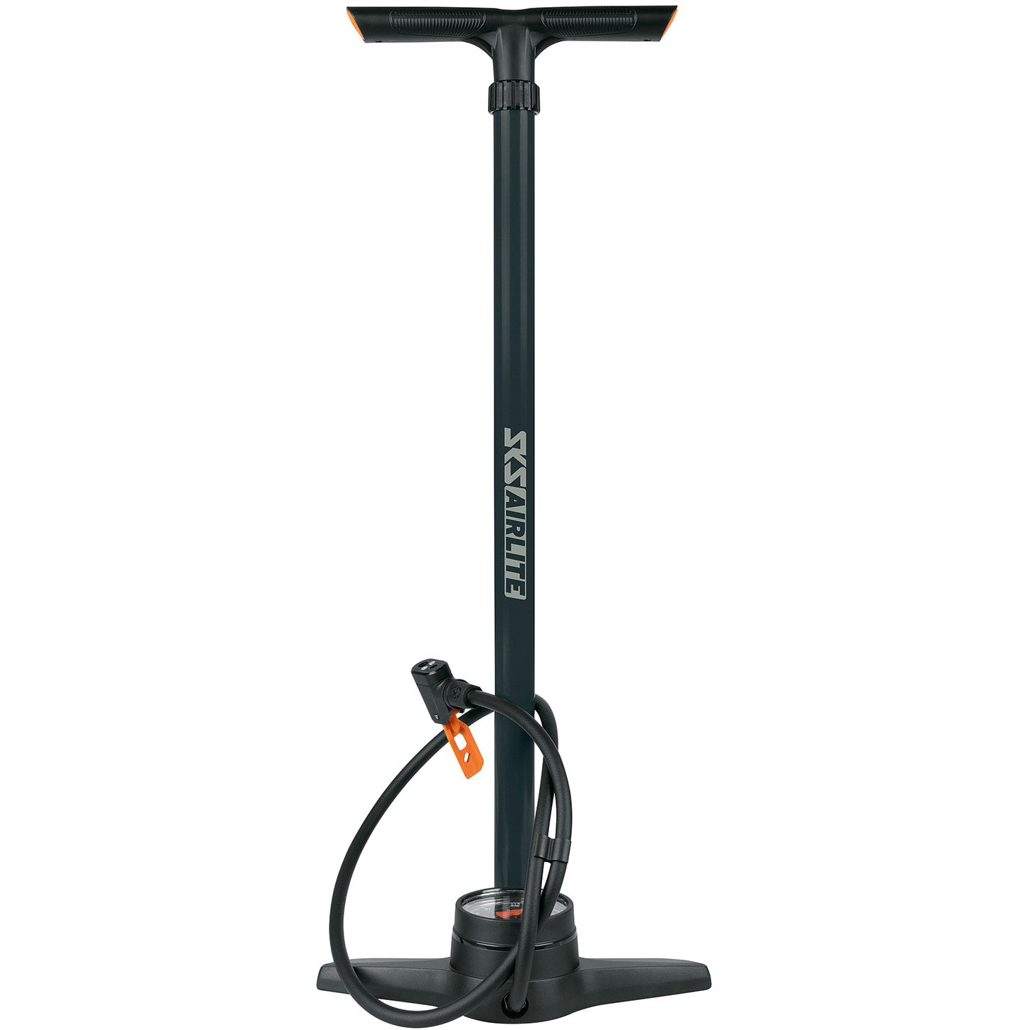 Sks airlite 10.0 hoge druk fietspomp vloerpomp 10 bar multi dv sv av donkergroen