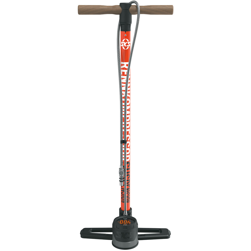 Sks vloerpomp rennkompressor suspension 27,5bar zwart rood