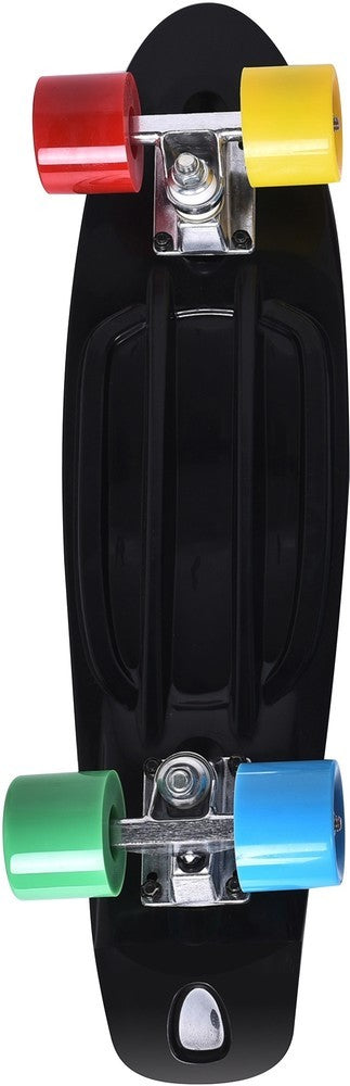 Move skateboard old school retro : zwart 58 cm abec7 (old22xblk)