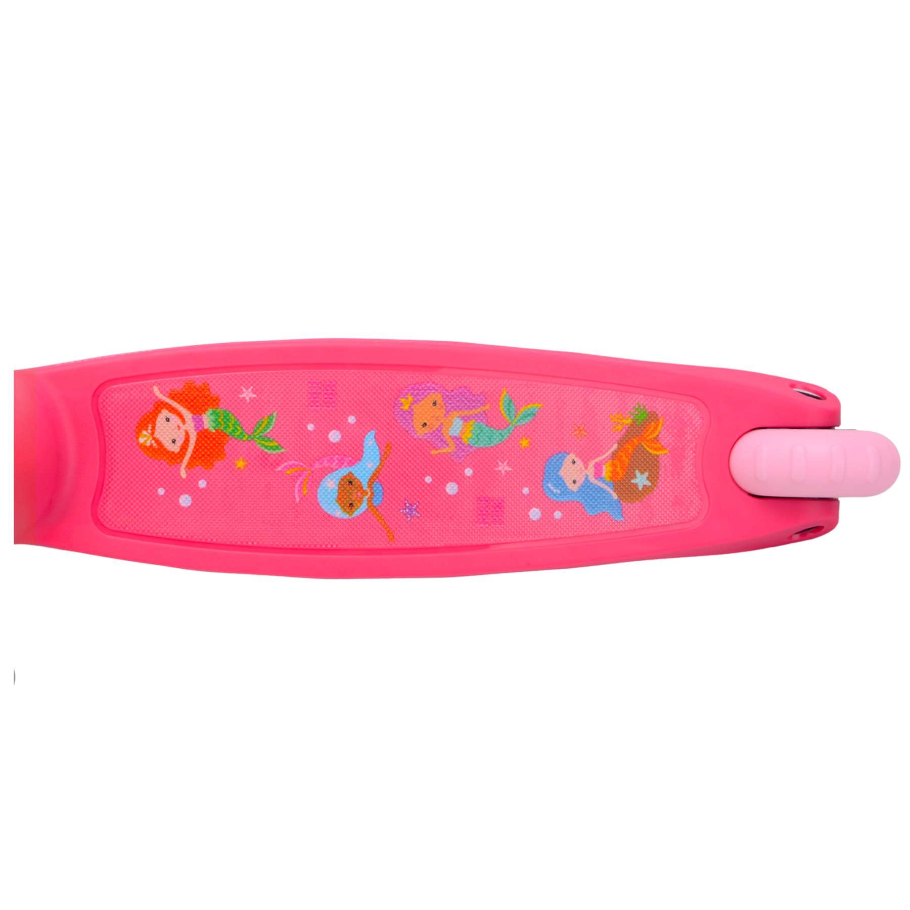 Boldcube teeny fold driewielstep - zeemeermin roze