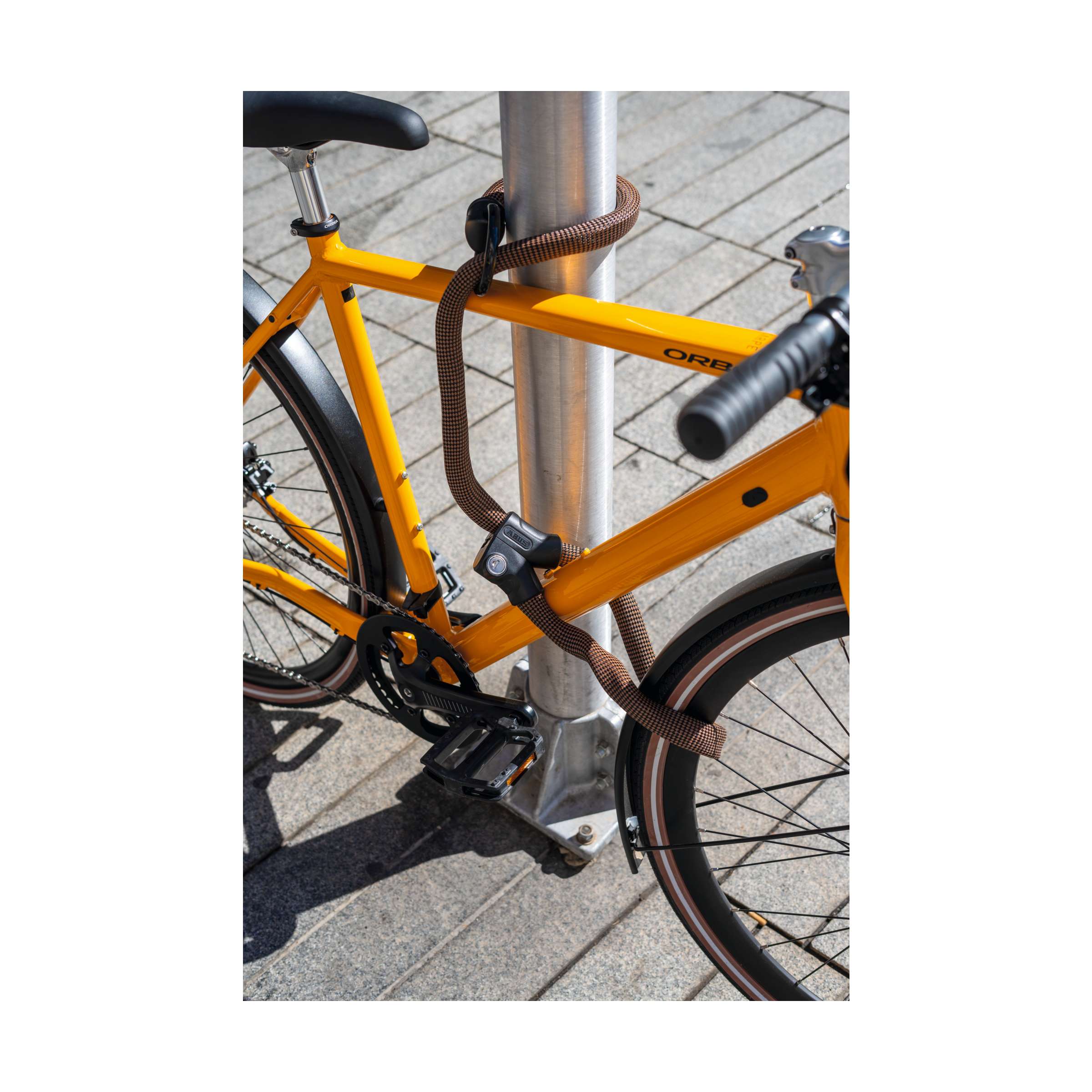 Abus kettingslot infinity loop 1806 140 herfstoranje