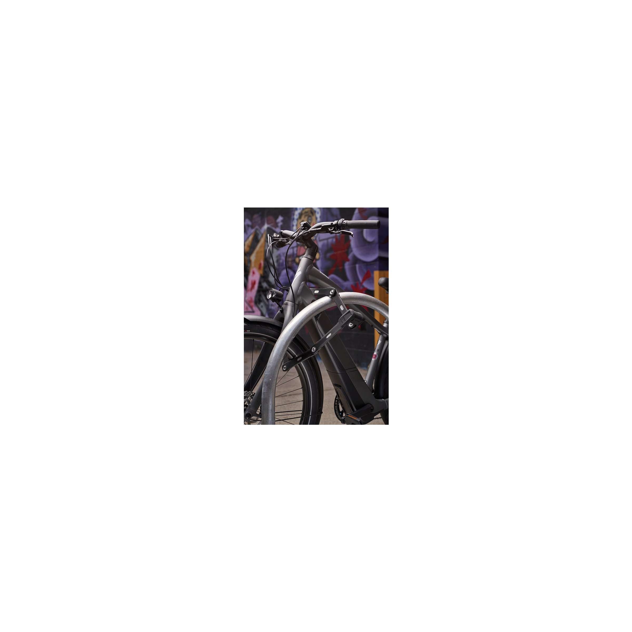 Abus vouwslot Bordo Granit Xplus 6500K 90 zwart