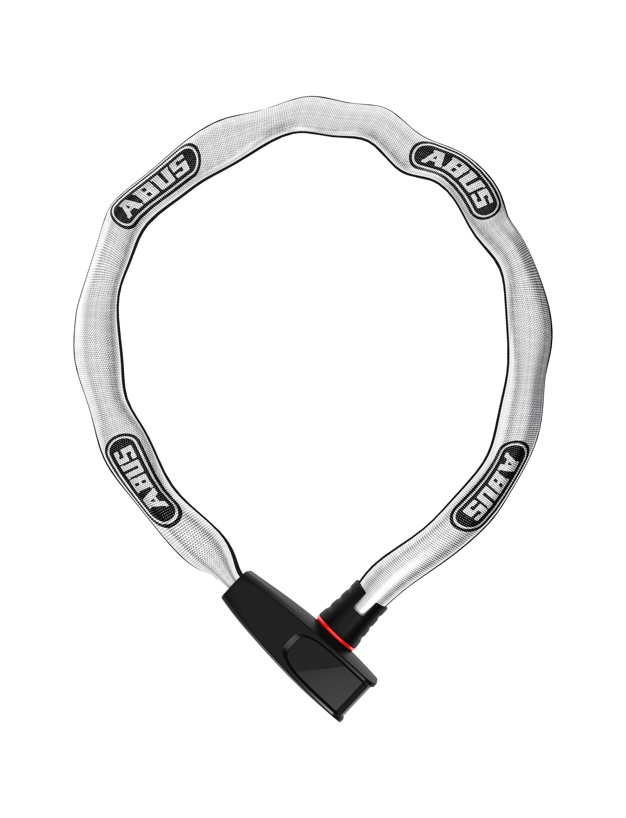 Abus Kettingslot 6806K 110 Reflecterend Zwart