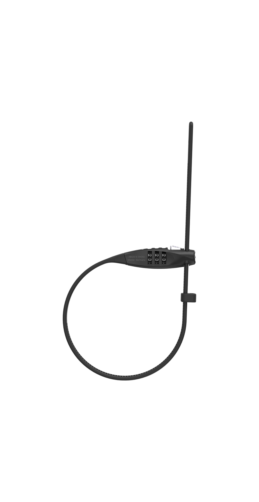 Abus combiflex travelguard zwart