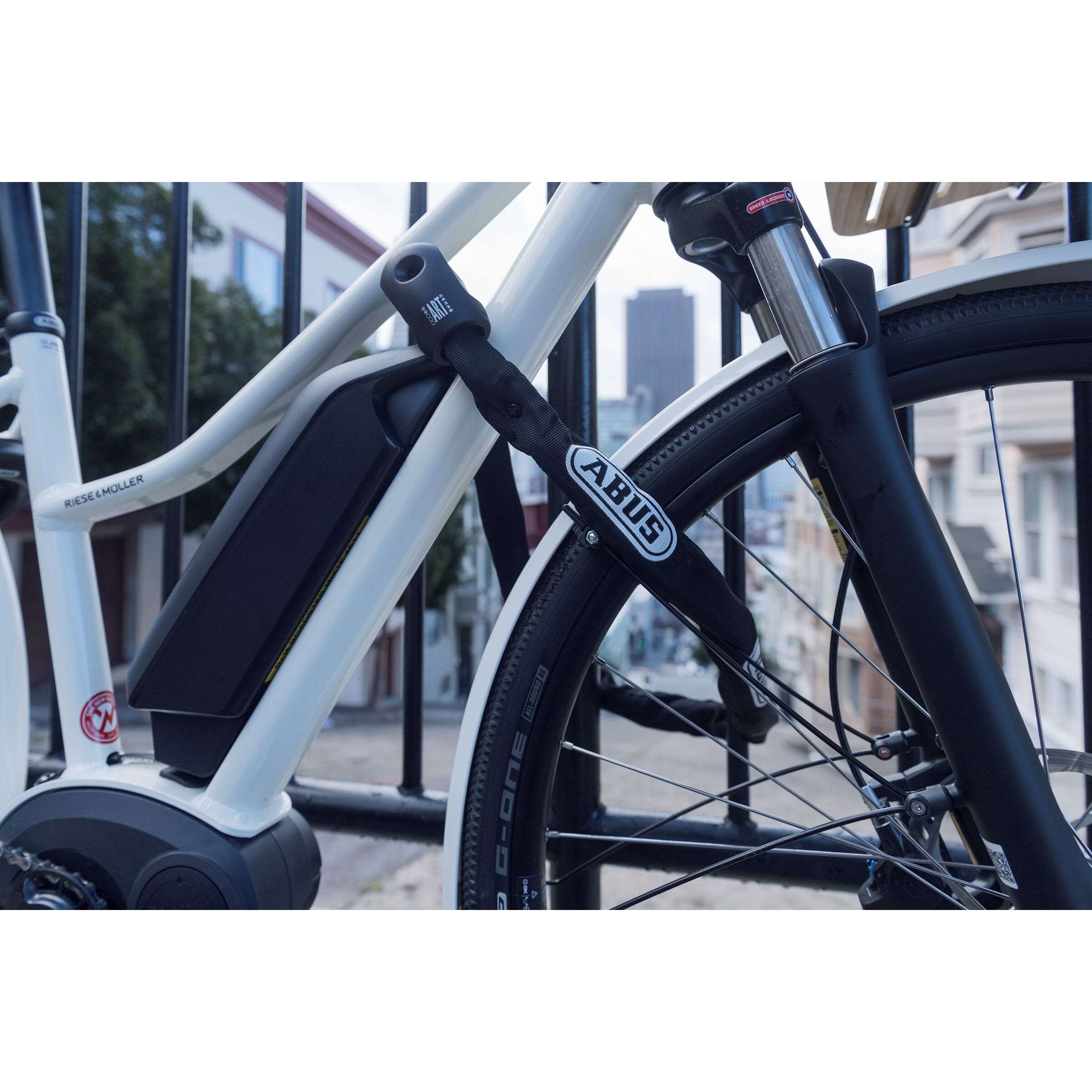 Abus Steel-O-Chain 9808K 110 - Black - 110cm - Bike Lock
