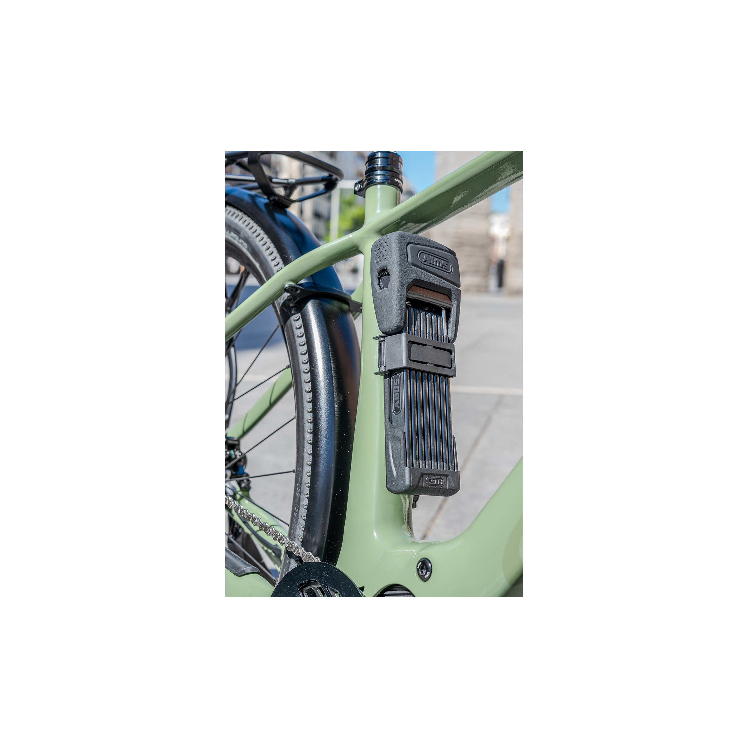 Abus vouwslot bordo alarm vingerafdruk 6000afp 120 zwart sh