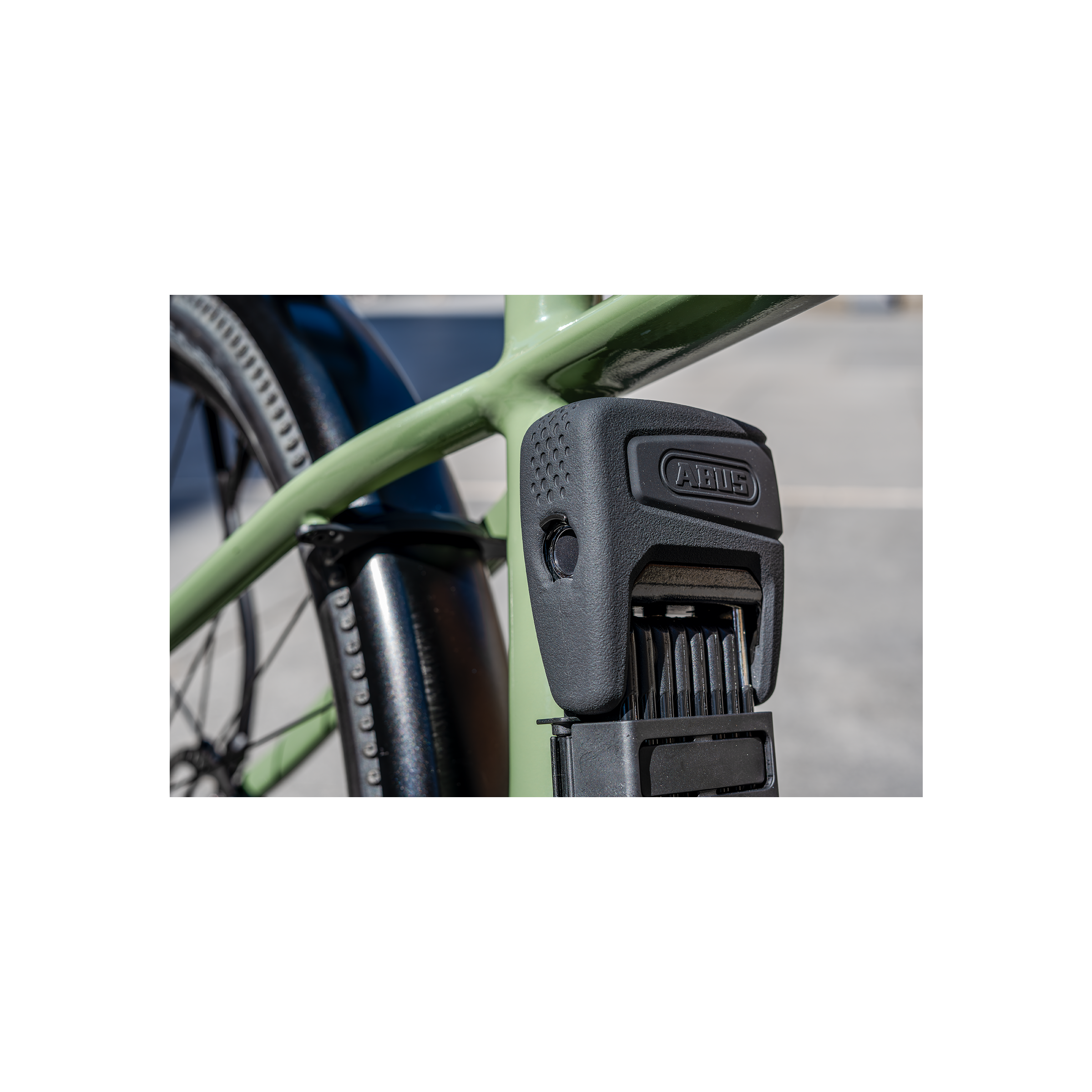 Abus vouwslot bordo alarm vingerafdruk 6000afp 120 zwart sh