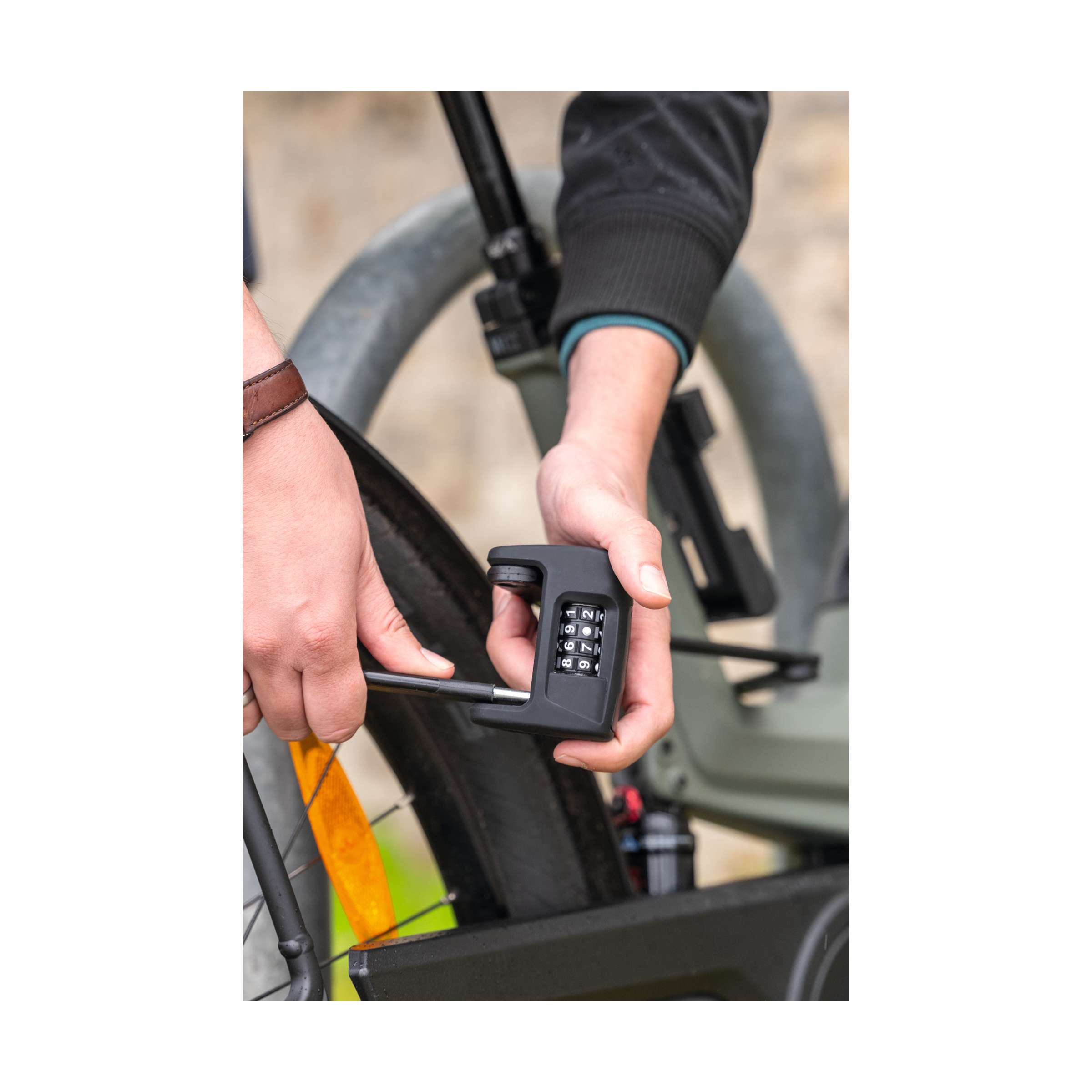 Abus vouwslot bordo 6000c 120 zwart sh