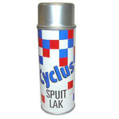 Cyclplus cyclus spuitlak 400cc zilver
