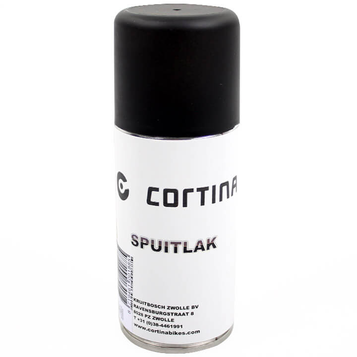 Cortina spuitlak uzz0001 zwart mat 150ml
