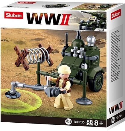 Sluban army wwii mijnenveger (m38-b0678d)