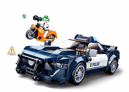 Sluban town snelle politiewagen (m38-b1063)