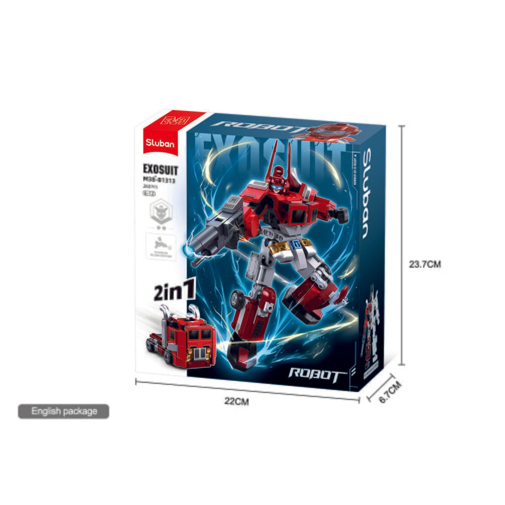 Sluban autobots vrachtwagen (m38-b1313)