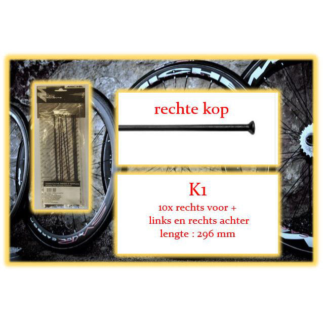 Miche a parlé + pincé. 10x LV+RV+LA K1