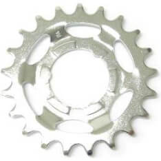 Pignon Shimano 21T 1 2x3 32 argent