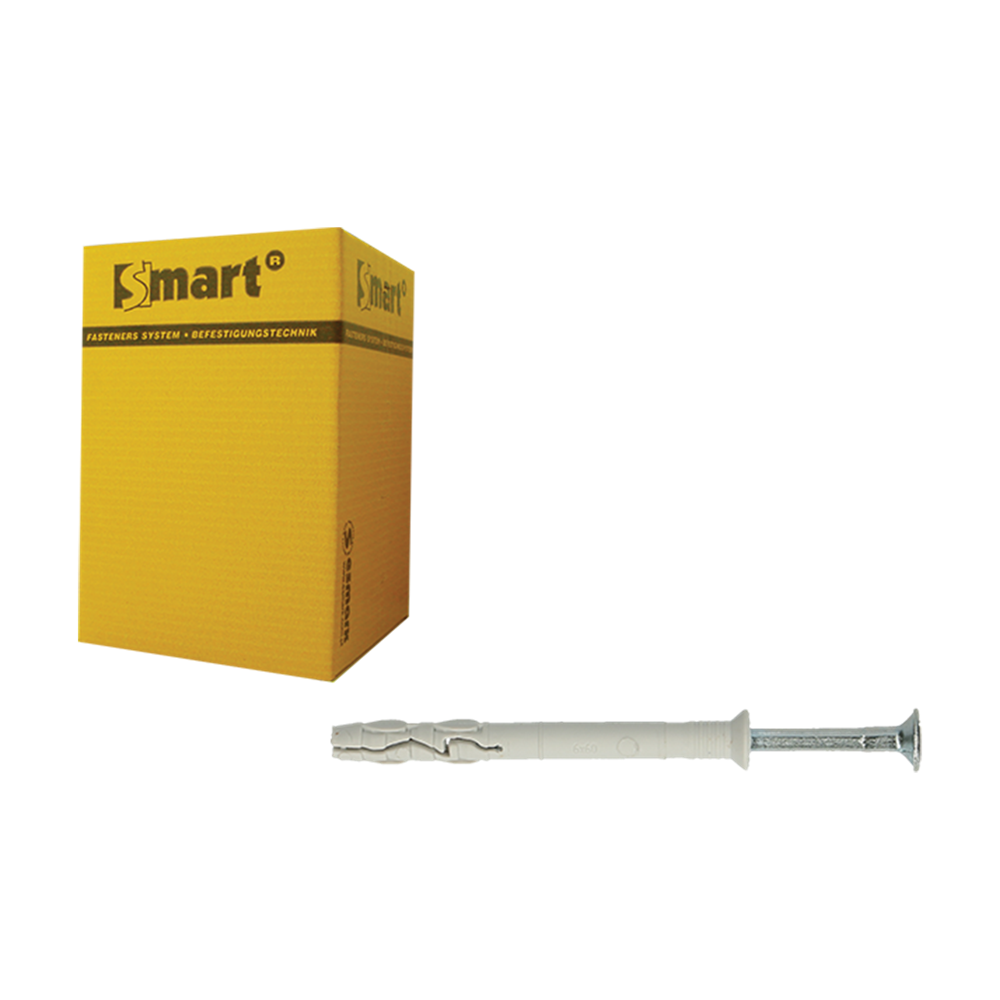 Pgb-europe smart | nagelplug vk boord gemonteerd ø 6x50 | 200 st sm0pkkn010600503