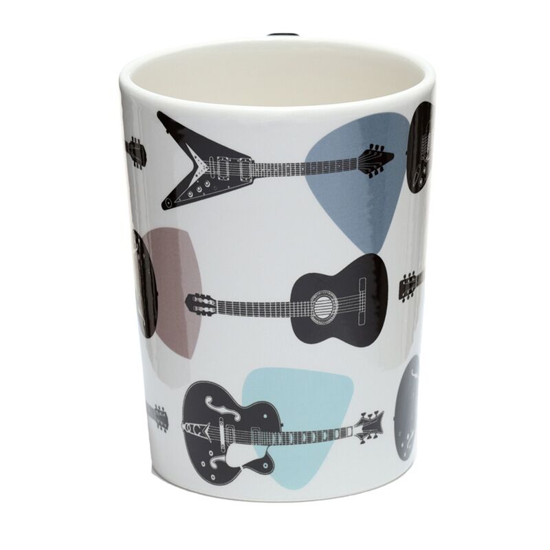 Headstock gitaar - gevormd handvat keramiek mok