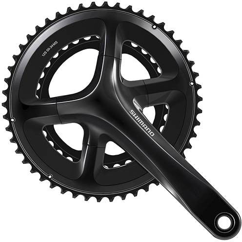 Shimano crankset rs520 12v 34-50t 175mm zwart oem