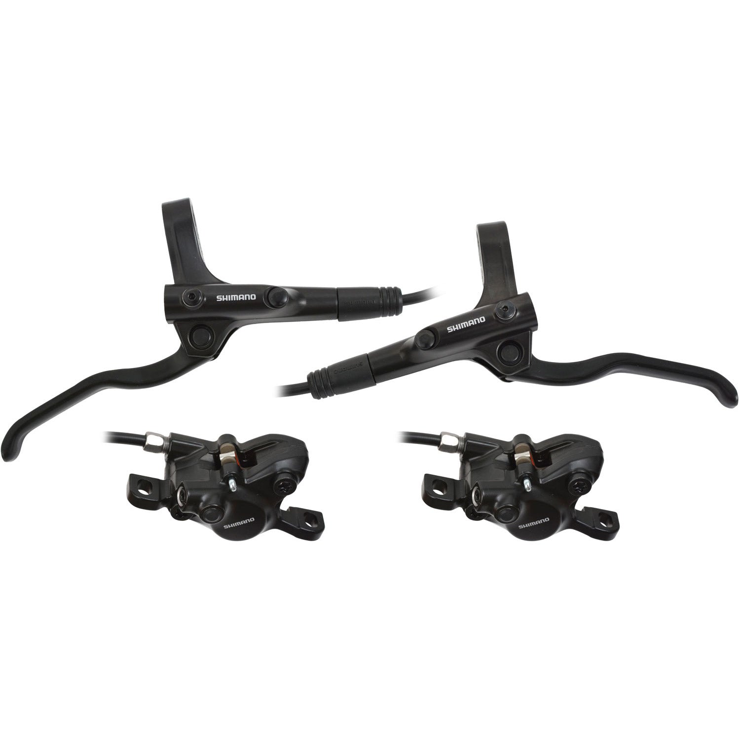 Shimano schijfremset bl-mt200 compleet 1000 1700mm zwart