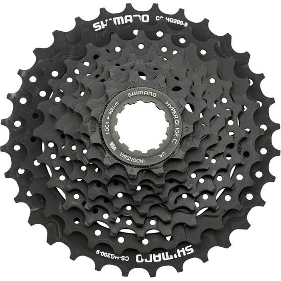 Shimano cassette acera 9v cs-hg200 11-36t zwart