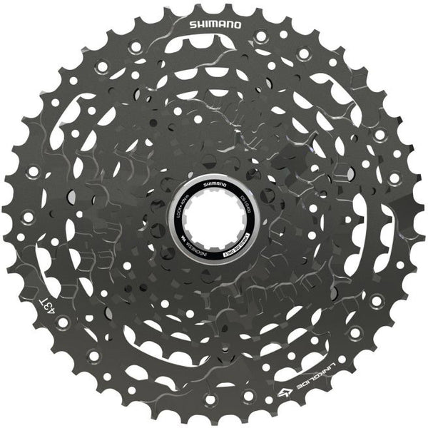 Shimano cassette cues 10v 11-43t linkglide zwart
