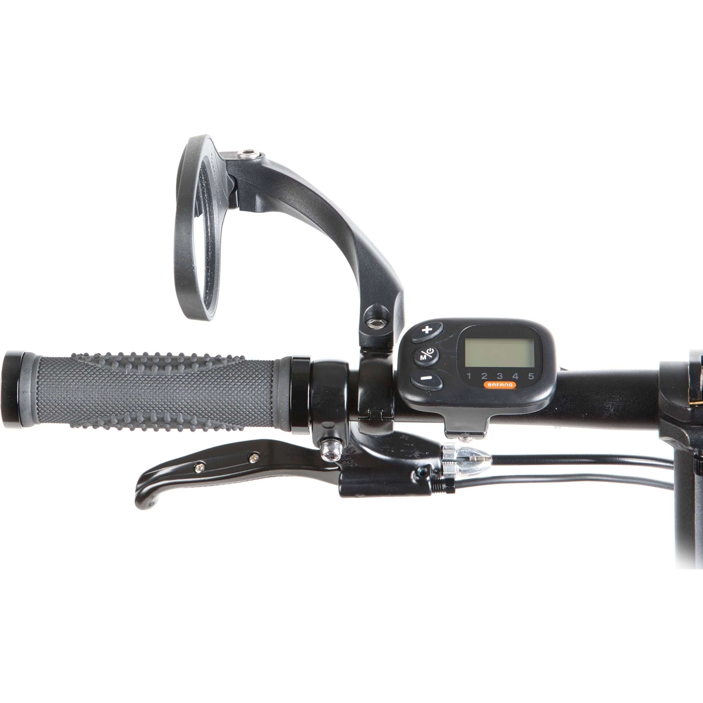 Mirage Stuurspiegel schakels 9 cm zwart