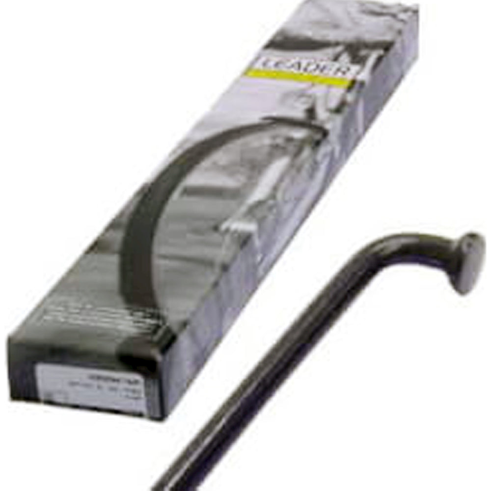 Sapim spaak leader 14-262 RVS z nippel zw (1 stuk)