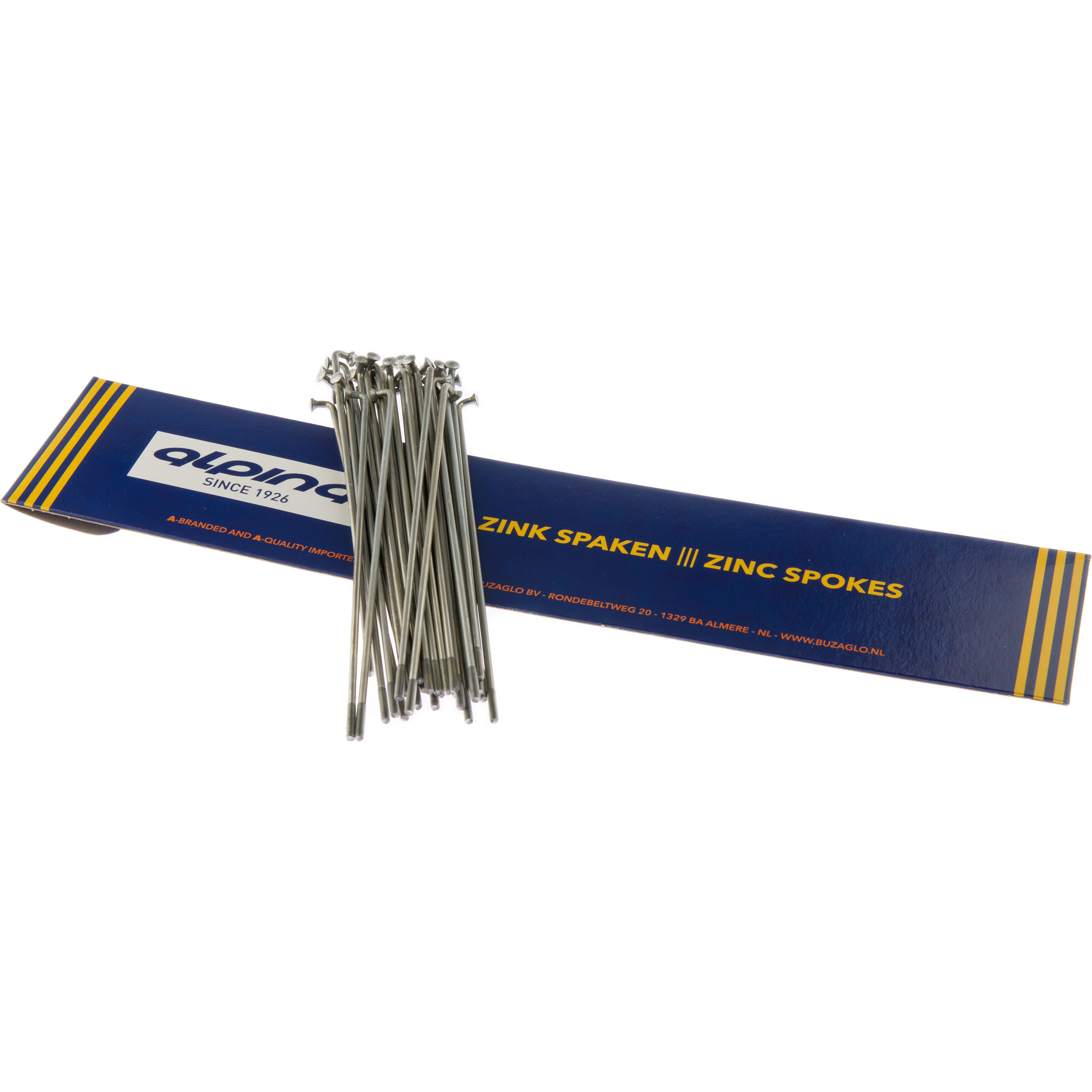 Alpina Spaak zink 12-308 ø2,62 M3,0 zilver (18st)