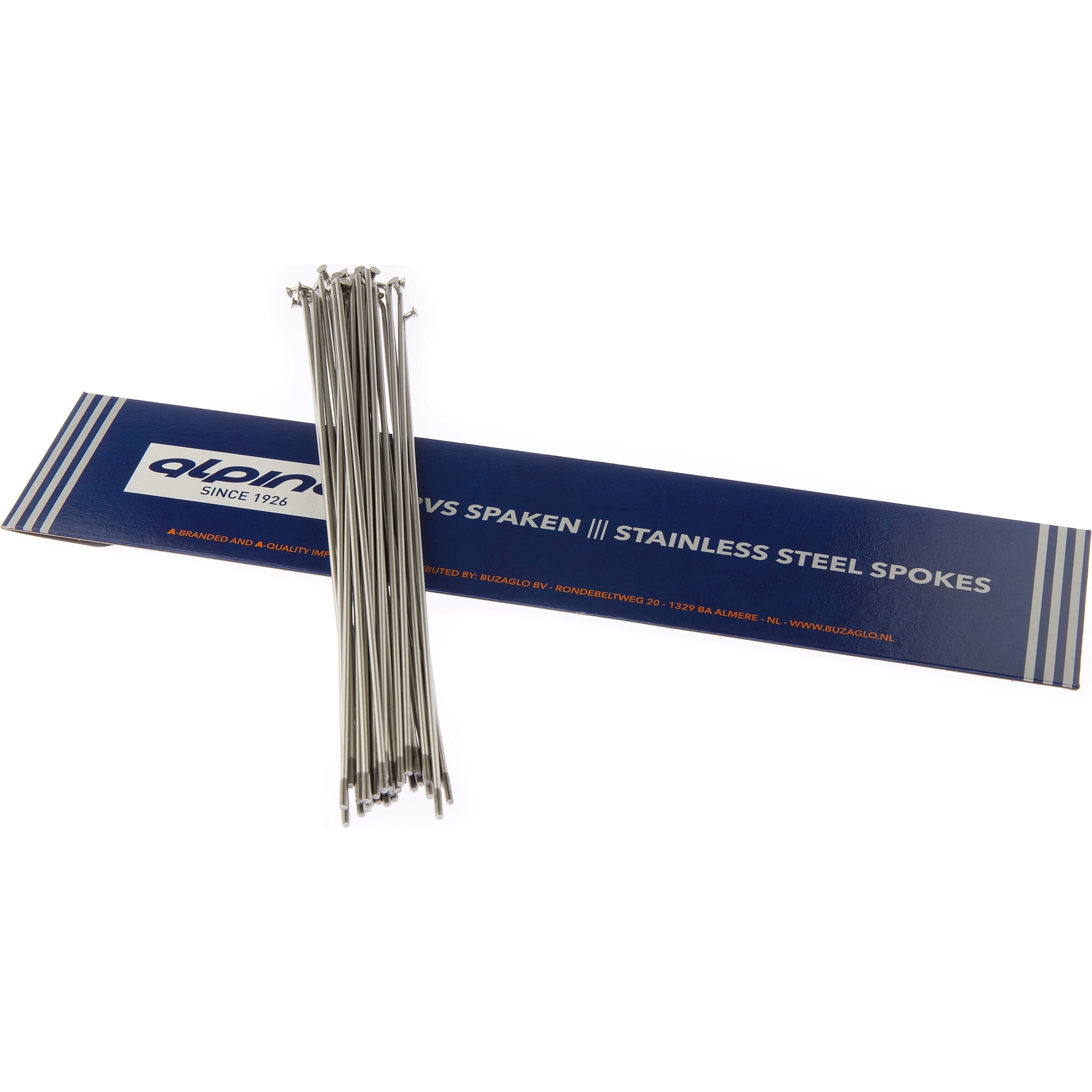 Alpina alp spaak ldr 13-250mm RVS zilver (36 stuks)