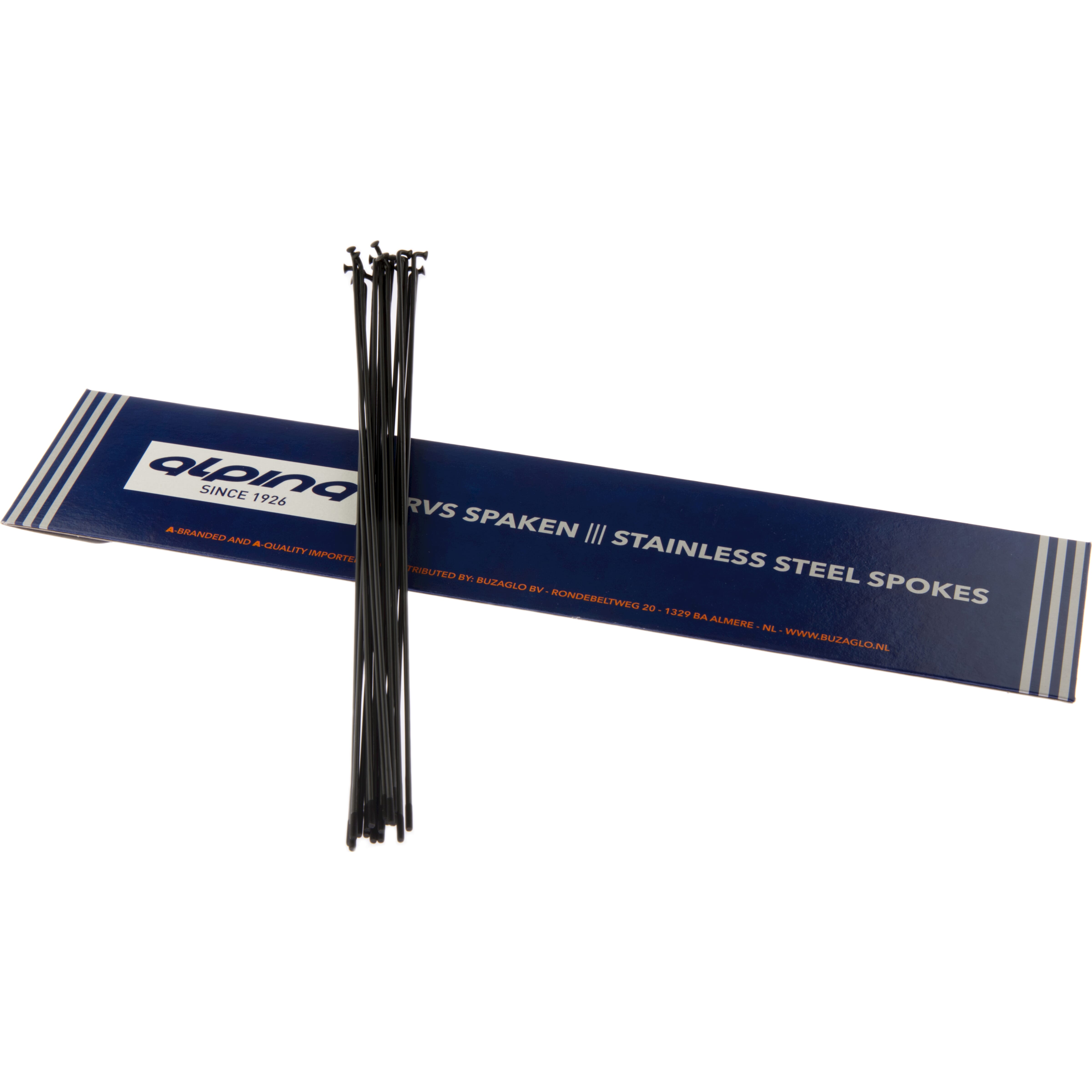 Alpina Spaak RC DB1.8 RVS 14-288 ø2.0 Fg2.3 zw br (18e)