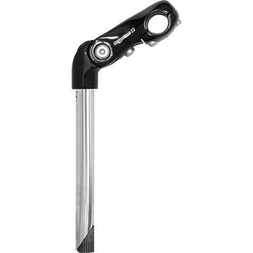 Ergotec stem 22mm adjustable black stainless steel 230 90mm