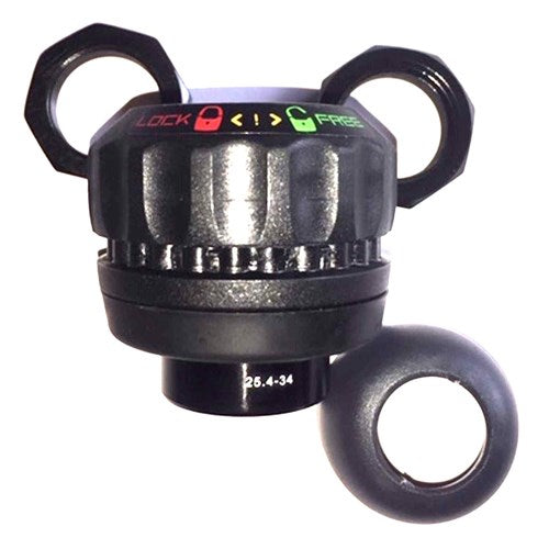 Gazelle balhoofdstel puur stuurslot blokkeer boven + onder