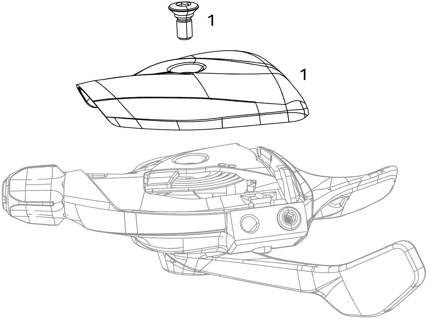 Sram duimversteller gx dh trigger gx dh 7sp