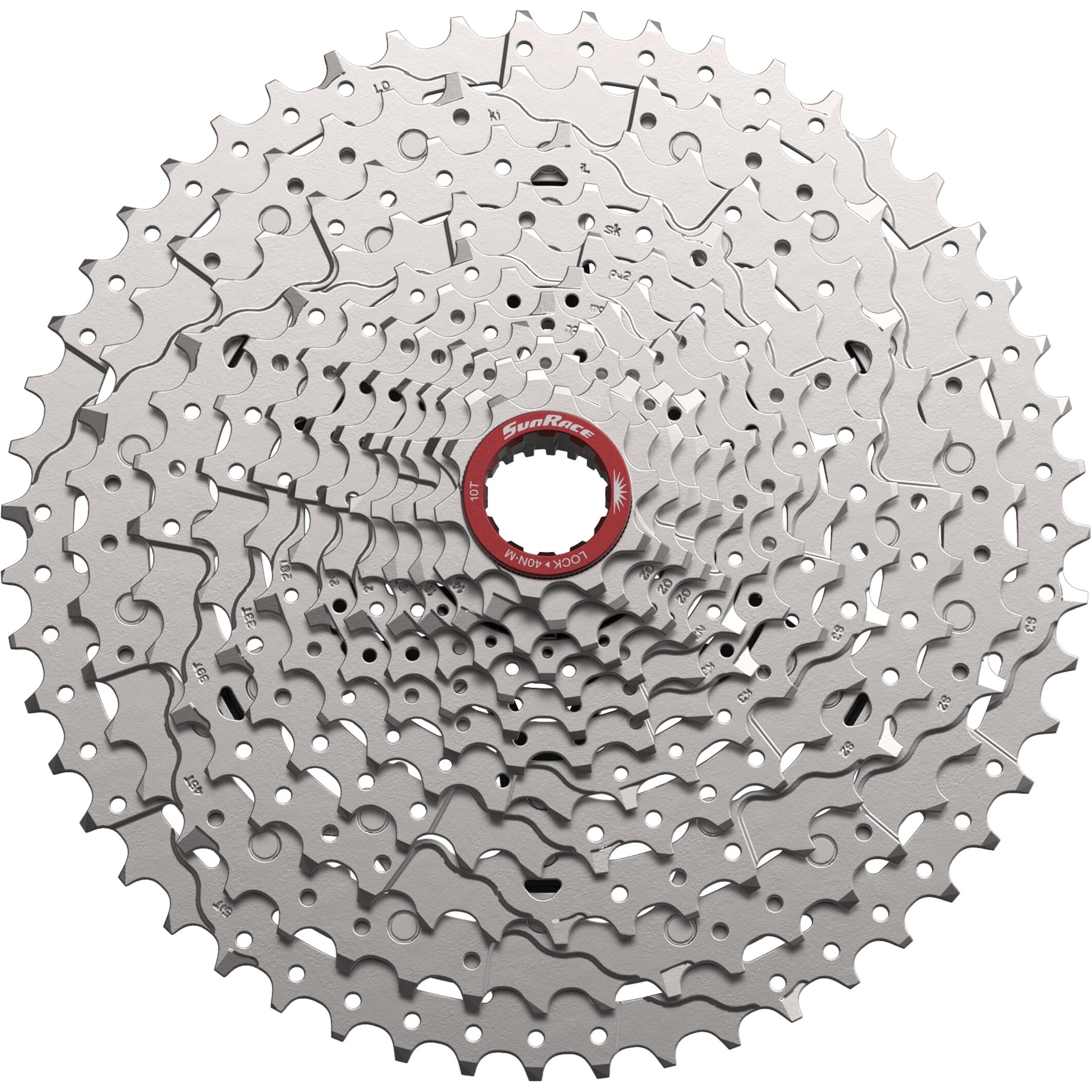 Sunrace cassette csmz930 12v 10-51t microspline zilv r