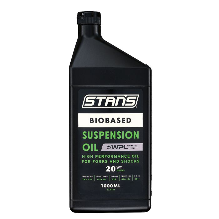 Stan's biobased suspension oil - 20wt - 1l