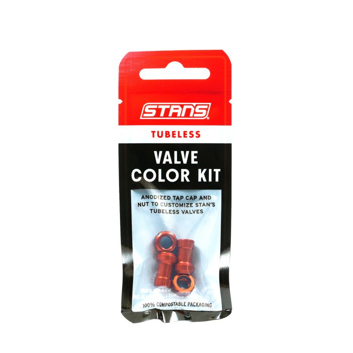 Stan's tubeless valve color kit - orange