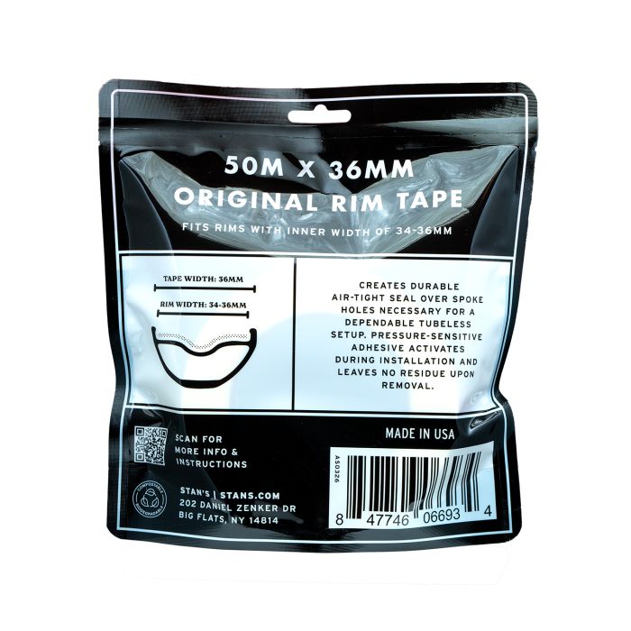 Stan's rim tape (50m) - 36mm