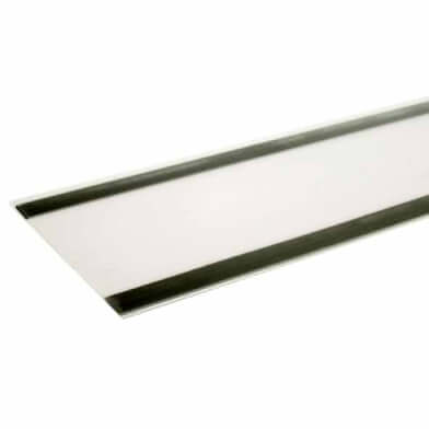 Kunststof posterhoes magneetstrips - 98 x 15 cm