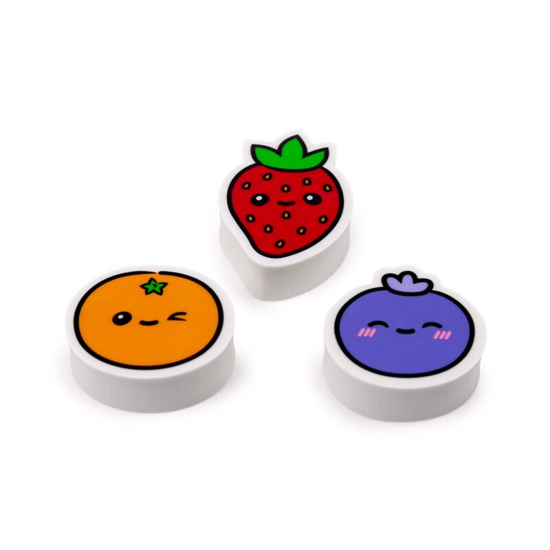 Set van 3 foodiemals fruitgummen