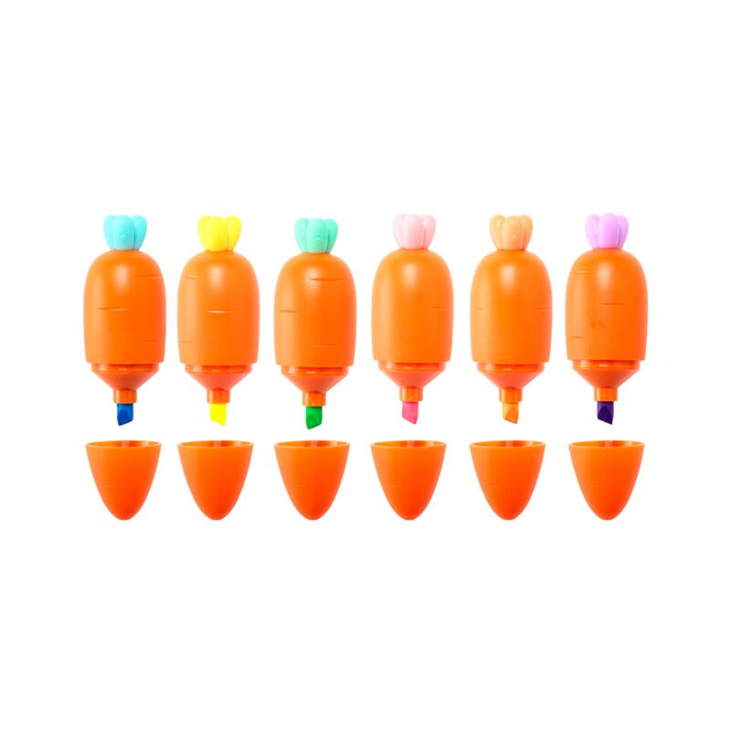 Inkredible wortel markeerstiftenset van 6
