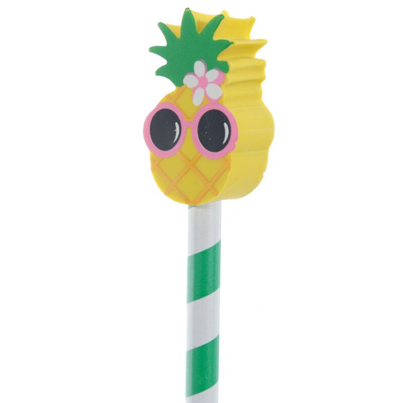Flamingo en ananas - gum potlood