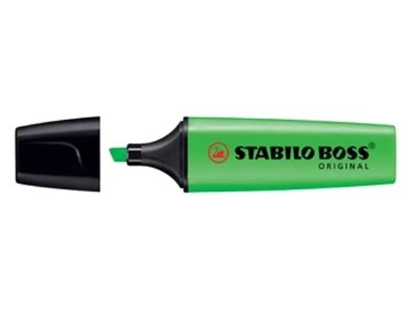 Stabilo boss original markeerstift (groen)