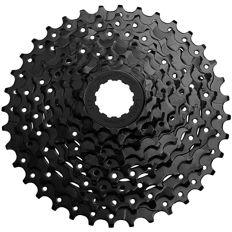 Spanninga sunrace cassette csu9300 9aw 9v 11-36t zwart