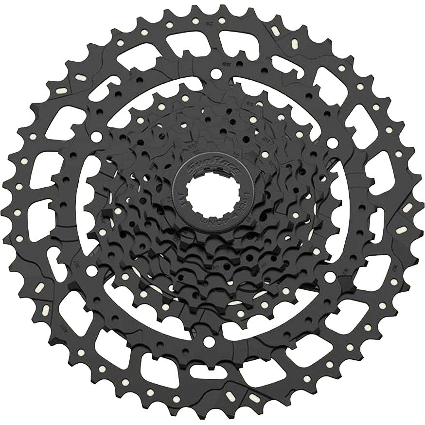 Sunrace cassette csu980 9az 9v 11-46t zwart