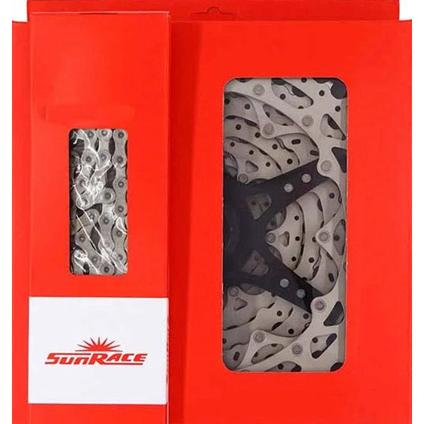 Spanninga sunrace combipack mz91x 12v xd 10-50t met ketting cn12z