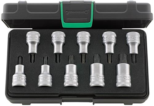 Stahlwille doppenset torx 1 2''