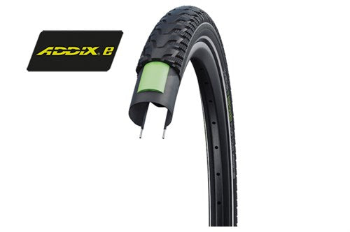 Pneu Schwalbe Energizer Plus Tour GreenGuard 28 x 1.40 37-622 mm - noir avec reflet