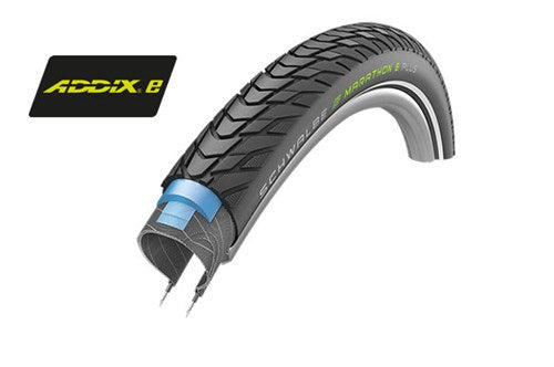 Buitenband Schwalbe Marathon E-Plus Performance Line 28 x 2.00 50-622 mm - zwart met reflectie